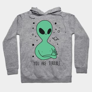 Terrible Alien Hoodie